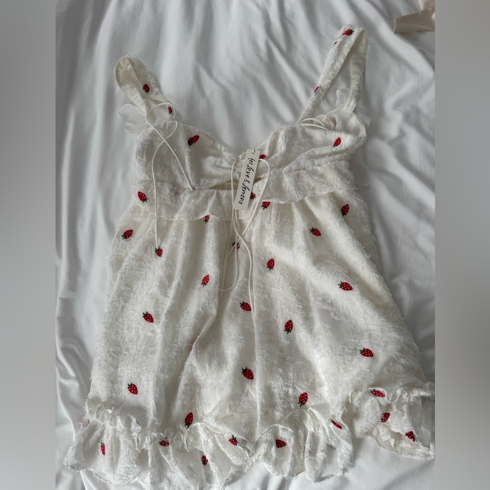 For Love and Lemons Strawberry Dress